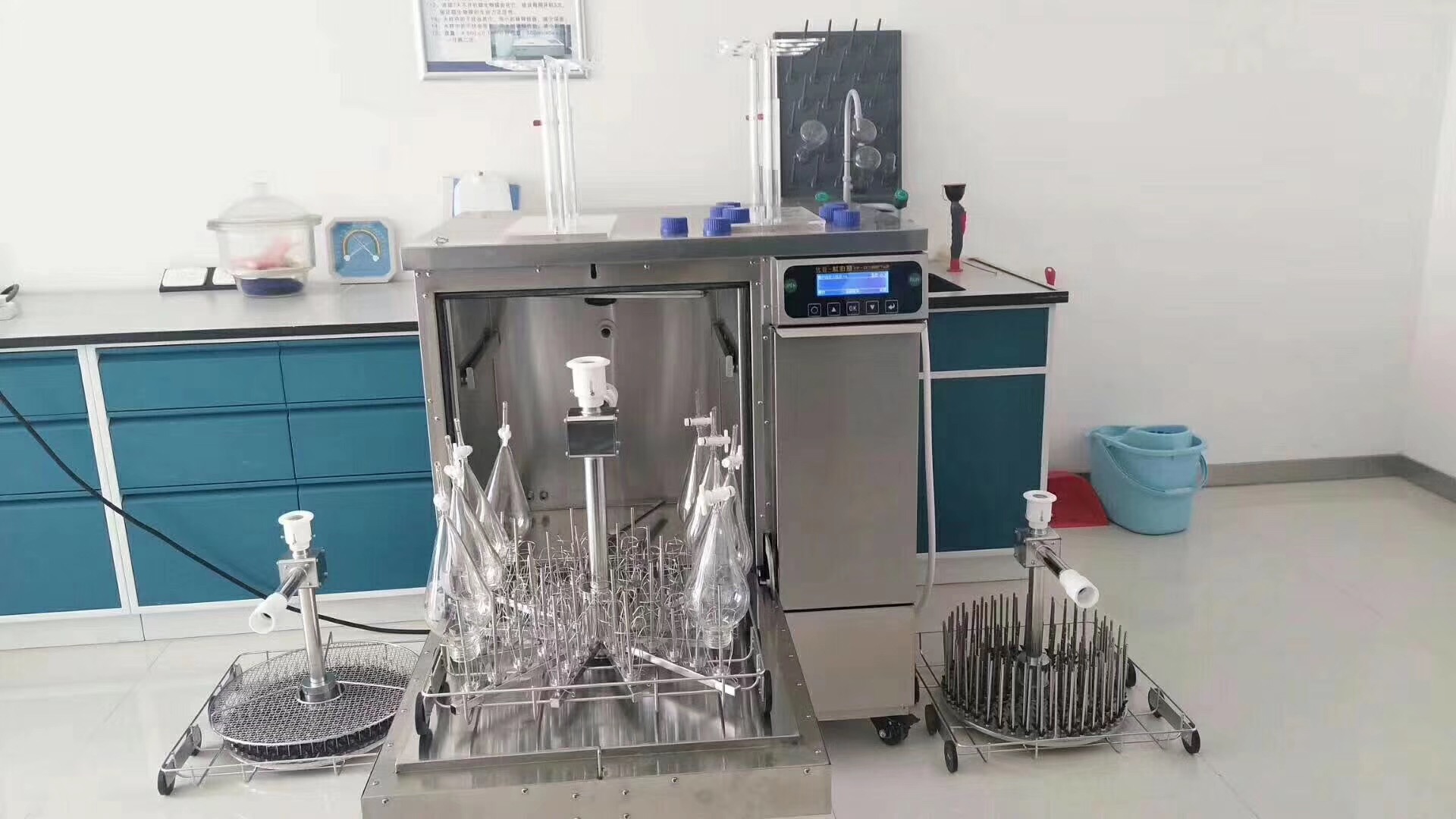 實(shí)驗室洗瓶機(jī)操作過程